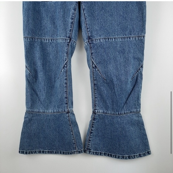 Rachel Comey Pursue Bell Hem Crop Denim Jeans Size 6 - Picture 4 of 11